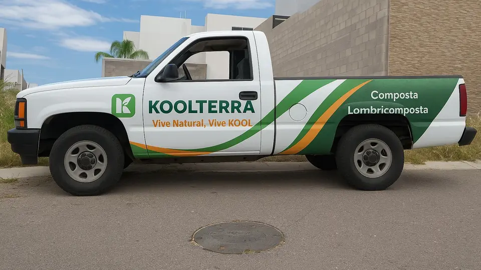 Entrega de composta Koolterra en Chihuahua